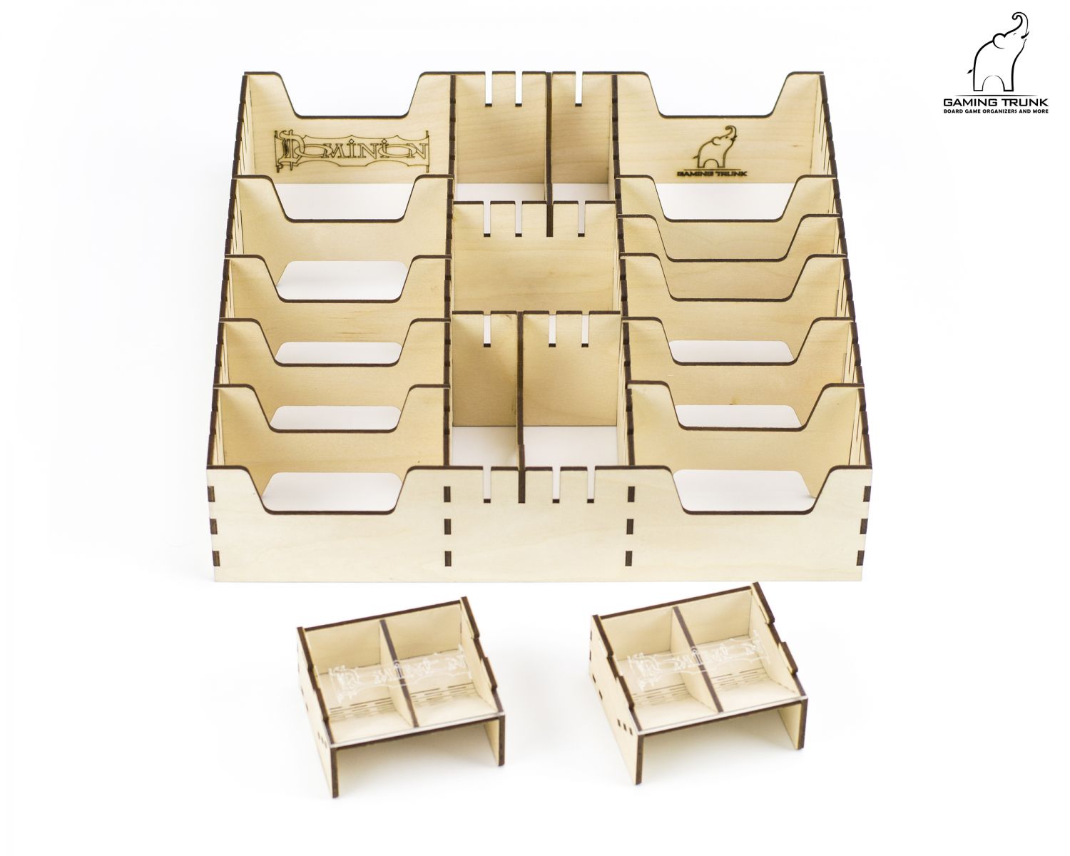 Gaming Trunk - Powerful Organizer for Dominion (Natural. For unsleeved cards)