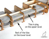 Gaming Trunk - Mad King Organizer for Castles of Mad King Ludwig (Walnut)