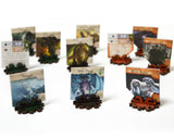 Gaming Trunk - Monster stands for Eldritch Horror and Arkham Horror (Red) (Sets of 5)