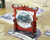 Gaming Trunk - Gate Markers for Eldritch Horror and Arkham Horror (Red) (Sets of 5)