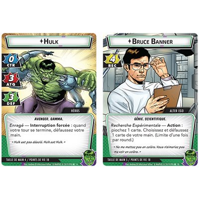 Marvel Champions: The Card Game – Hulk Hero Pack (French Edition)