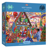 Puzzle - Gibsons - Visit Santa (1000 Pieces)