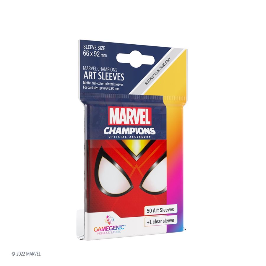 Gamegenic - Marvel Champions Art Sleeves - Spider-Woman (50ct)