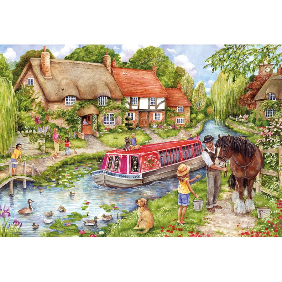 Puzzle - Gibsons - Drifting Downstream (500 Pieces)