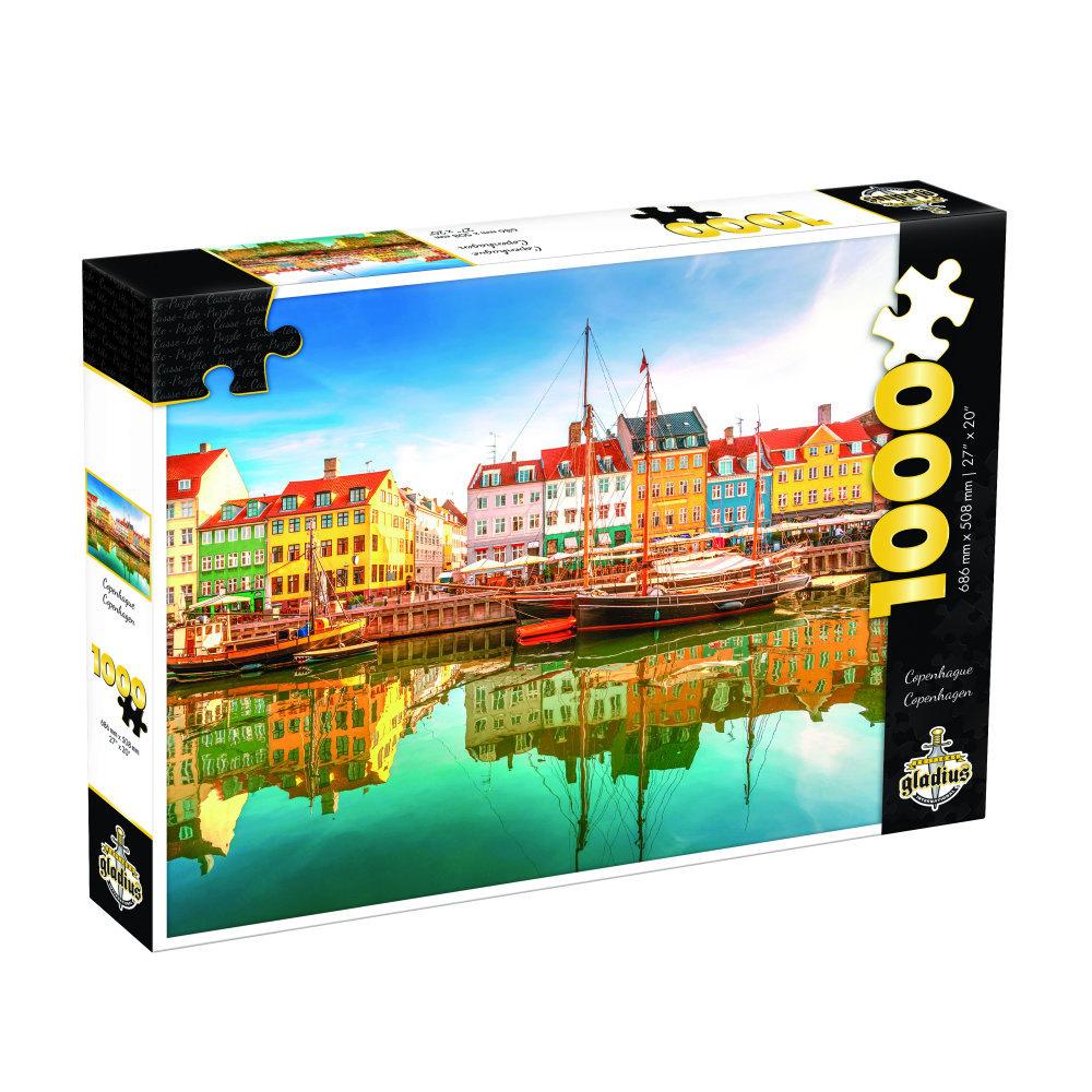 Puzzle - Editions Gladius - Copenhagen (1000 pieces)