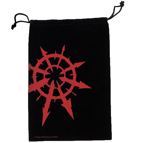 Warhammer 40,000 Dice Bag: Chaos Star