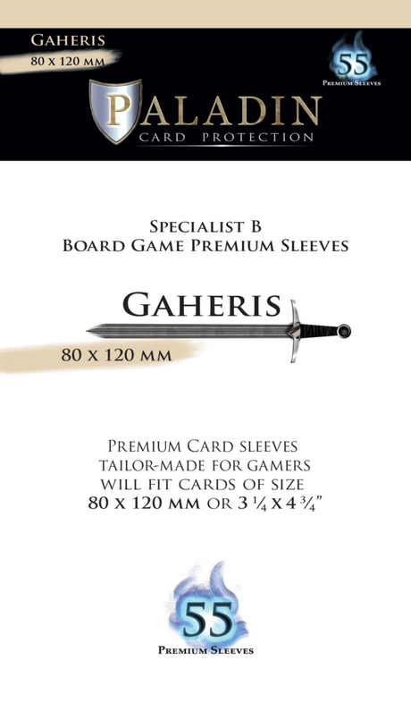 Paladin Card Protection - Gaheris (80 mm × 120 mm, Premium Specialist B)