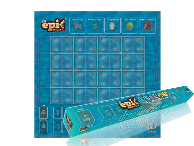 Tiny Epic Pirates - Game Mat