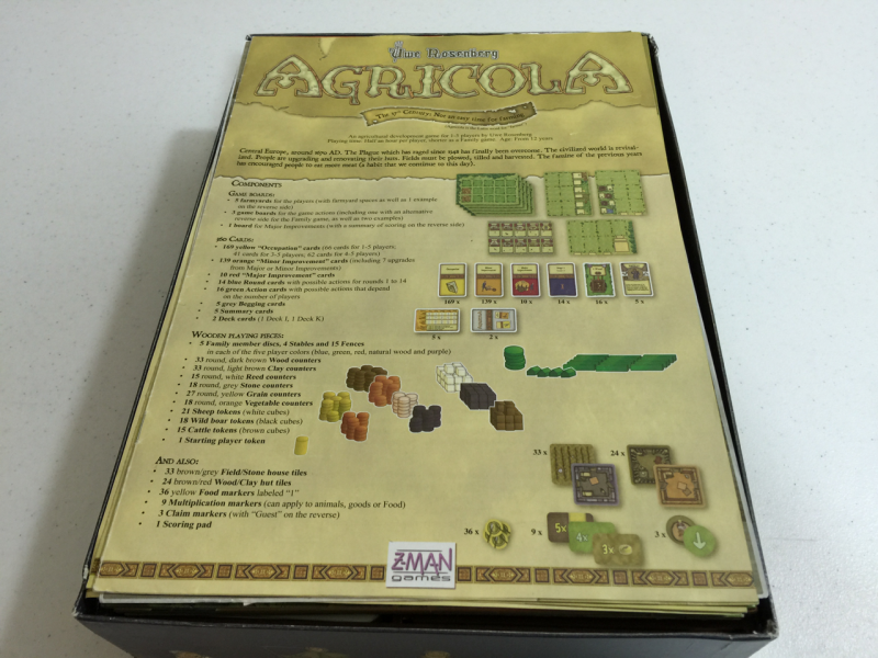 Go7 Gaming - Agricola (pre-2016) Storage Solution