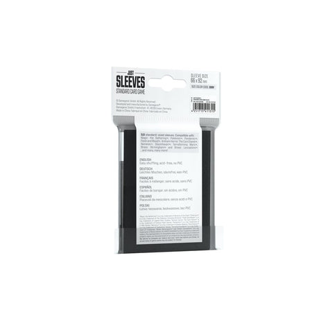 Just Sleeves: Standard Card Game - Black (50ct)