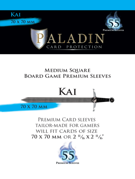 Paladin Card Protection - Kai (70 mm × 70 mm, Medium Square)