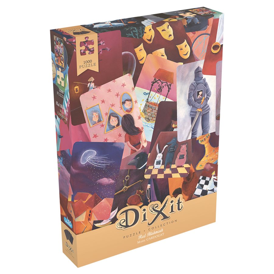 Dixit Puzzle Collection – Red Mishmash (1000 Pieces)