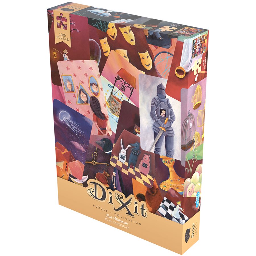 Dixit Puzzle Collection – Red Mishmash (1000 Pieces)