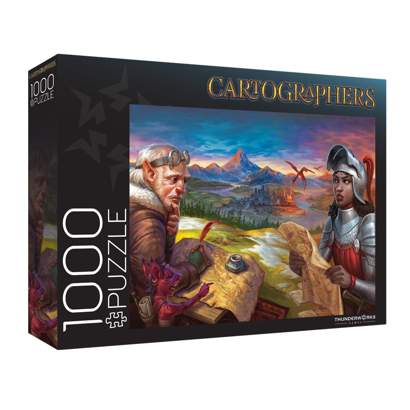 Puzzle - Thunderworks Games - Cartographers of Nalos Puzzle Series 1 (1000 Pieces)