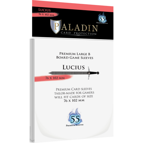 Paladin Card Protection - Lucius (76 mm x 102 mm, Premium Large B)