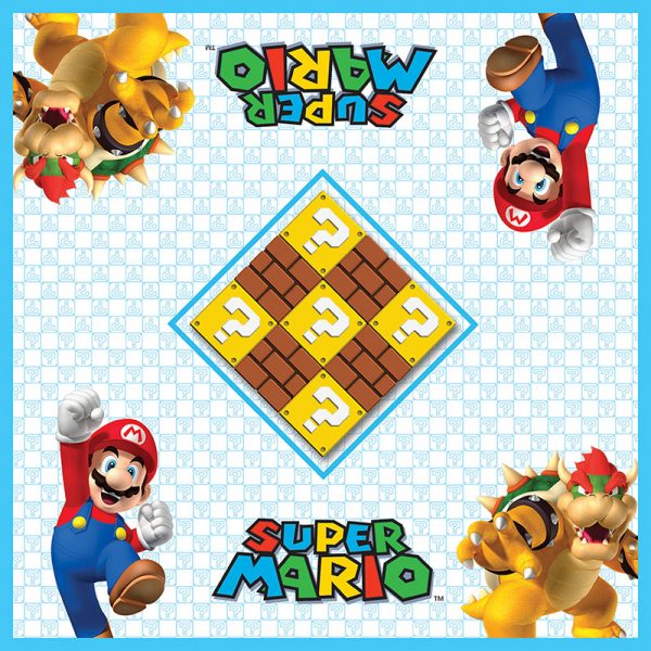 Checkers & Tic Tac Toe - Super Mario vs. Bowser