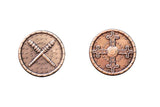 Broken Token - Fantasy Coins - Barbarian Copper (10)