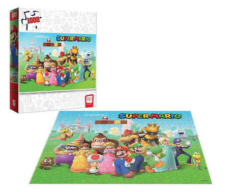 Puzzle - USAopoly - Super Mario "Mushroom Kingdom" (1000 Pieces)