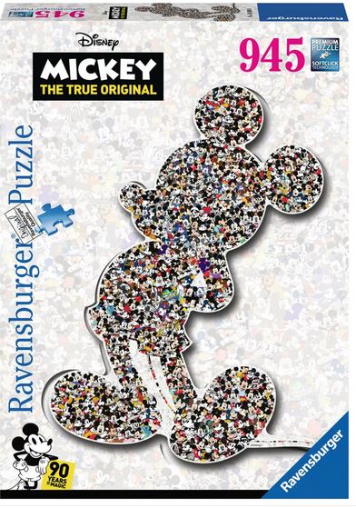 Puzzle - Ravensburger - Shaped Mickey (945 Pieces)