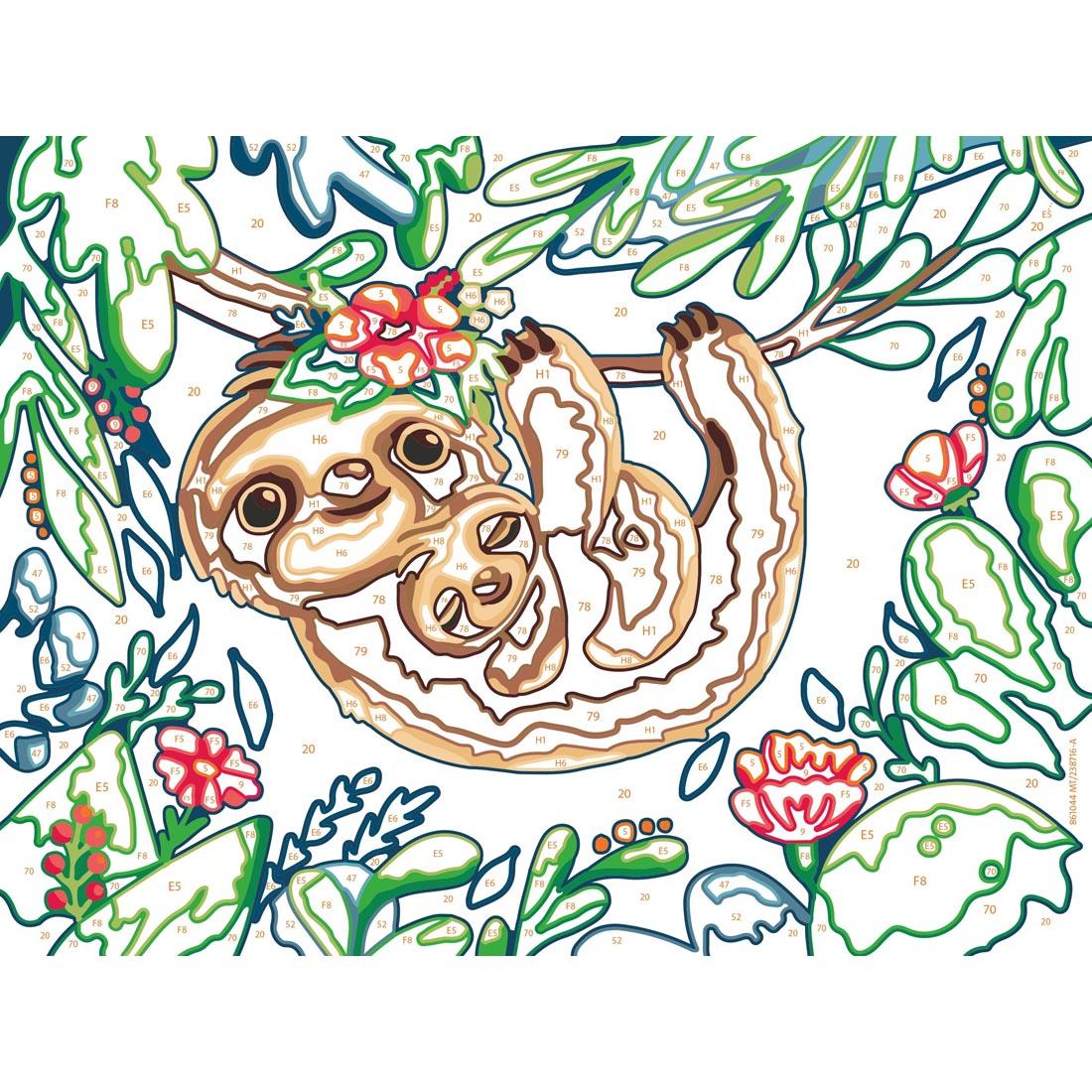 Ravensburger CreArt Paint - Sweet Sloths