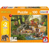 Puzzle - Schmidt Spiele - Croco Research Station (100 Pieces)