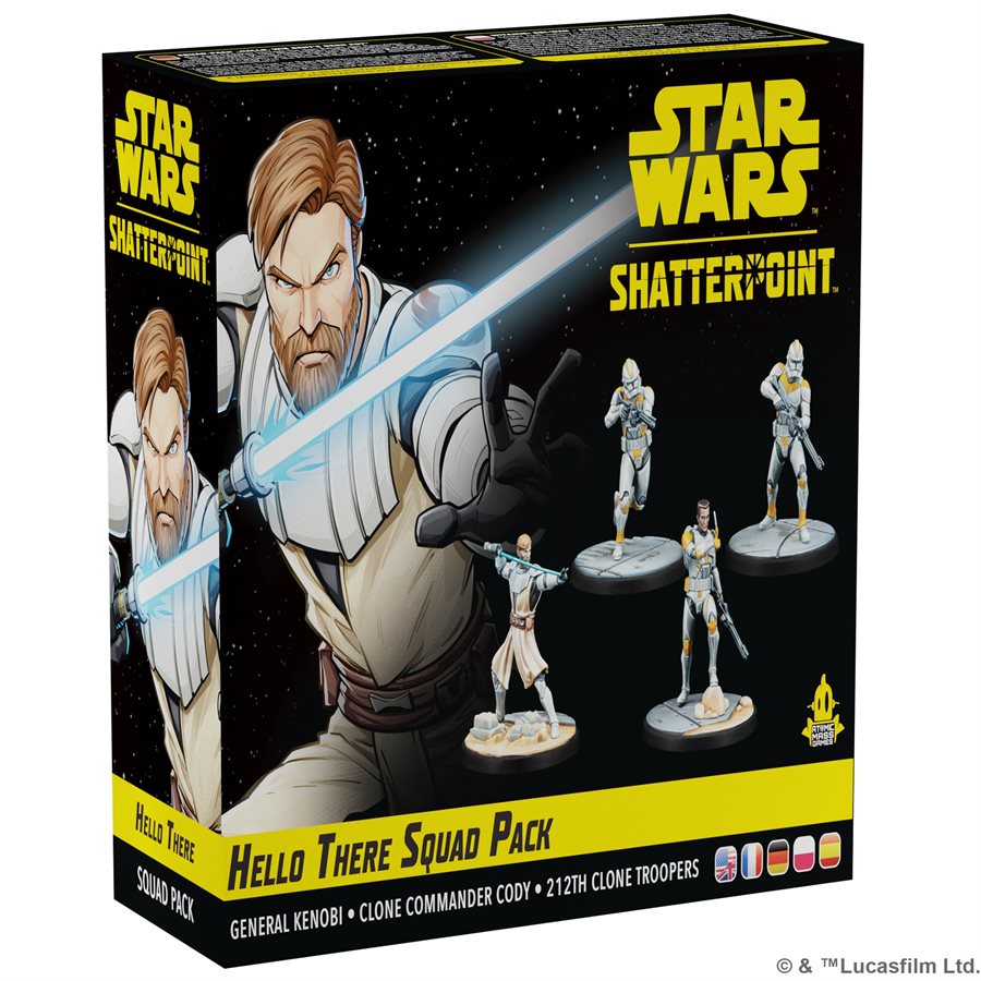 Star Wars: Shatterpoint - Hello There: General Obi-Wan Kenobi Squad Pack