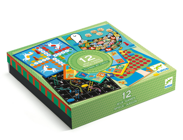 Box 12 giochi Djeco