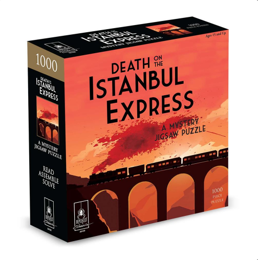 Puzzle Mystery: Death on the Instabul Express (1000 pieces)