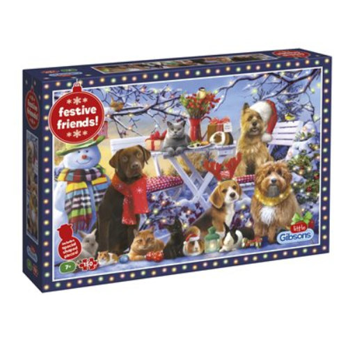 Puzzle - Gibsons - Festive Friends (150 Pieces)