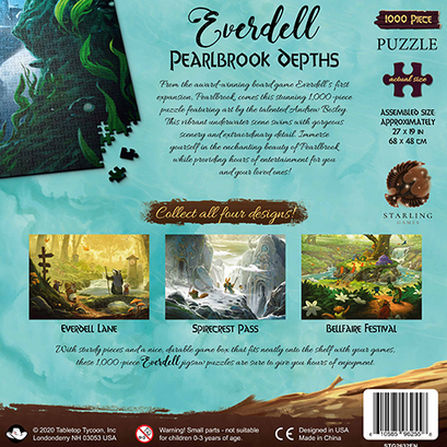 Puzzle - Starling Games - Everdell Puzzle: Pearlbrook Depths (1000 Pieces)