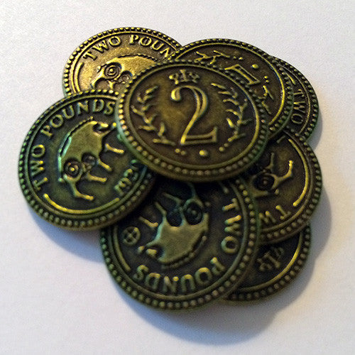 Scythe Promo #10 - 15 Metal $2 Coins