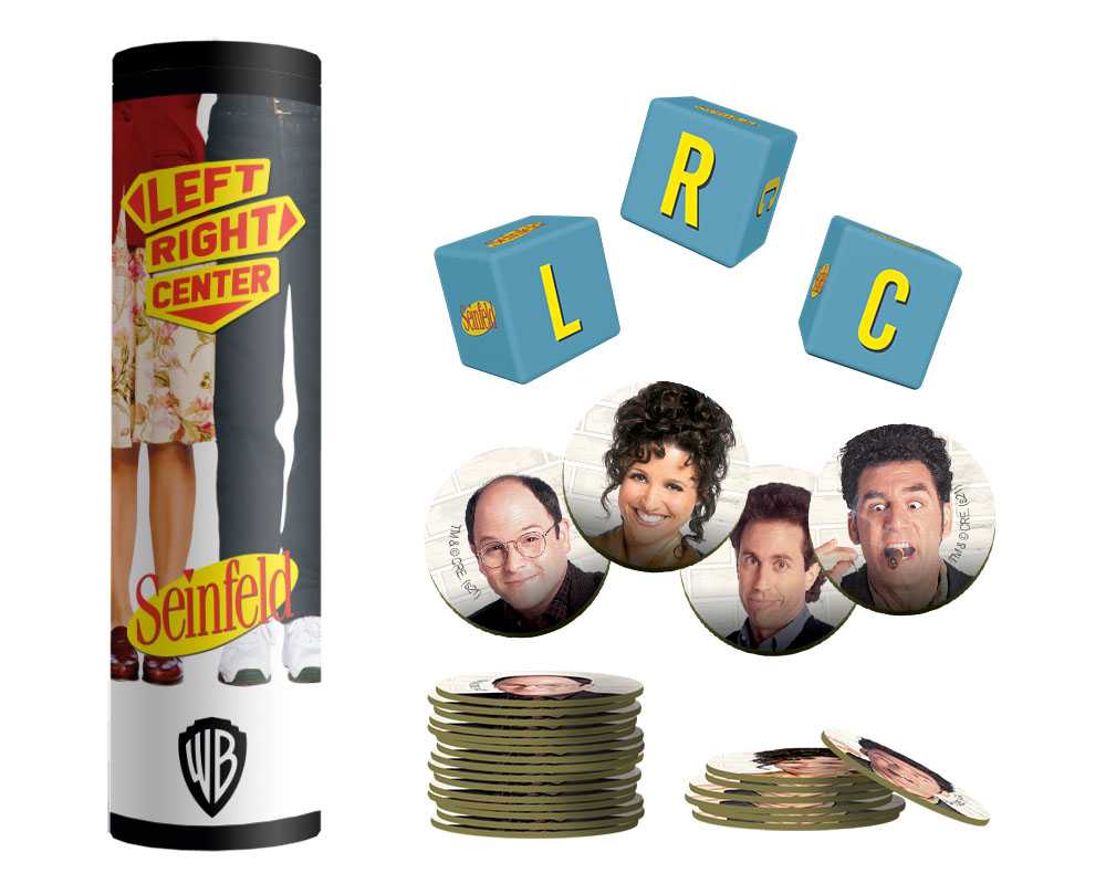 Left Right Center: Seinfeld Dice Game