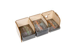 Broken Token - Stacking Tabletop Card Holder - Standard 3 Tray