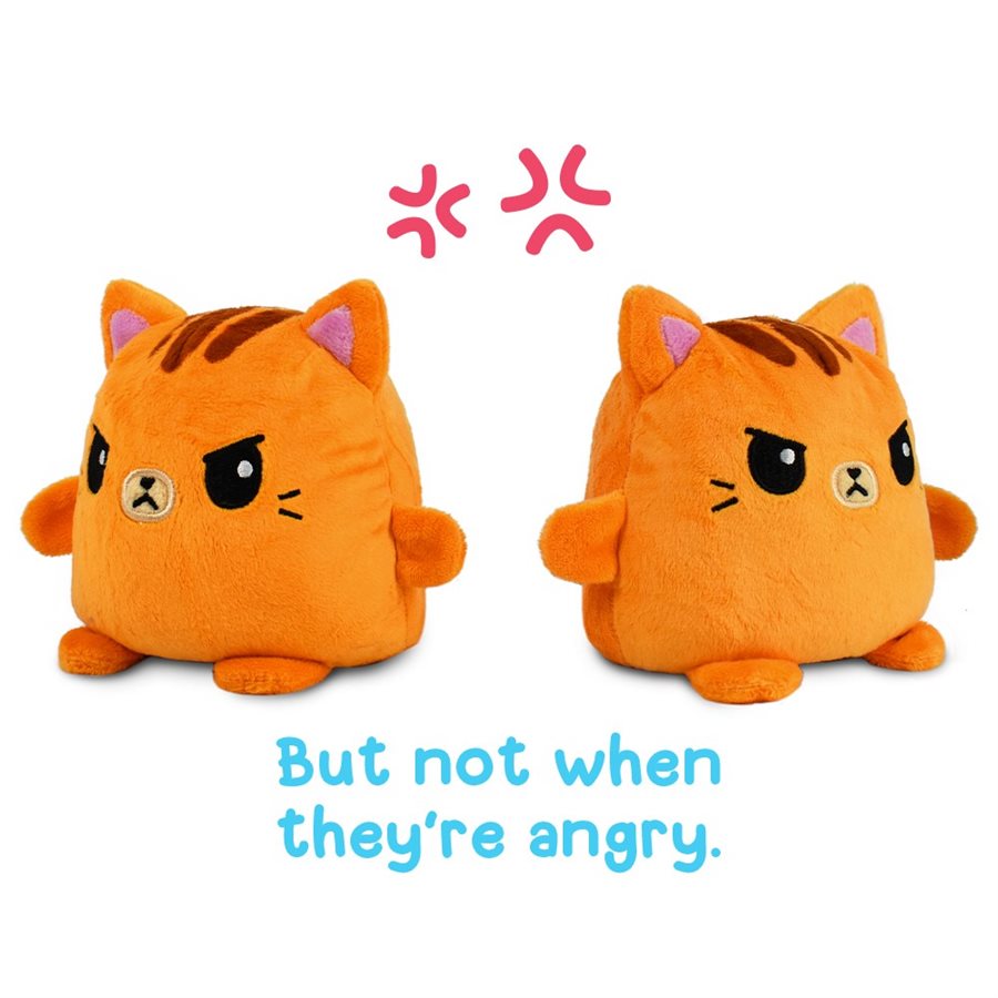 Reversible Cat (Happy Orange+Angry Orange)