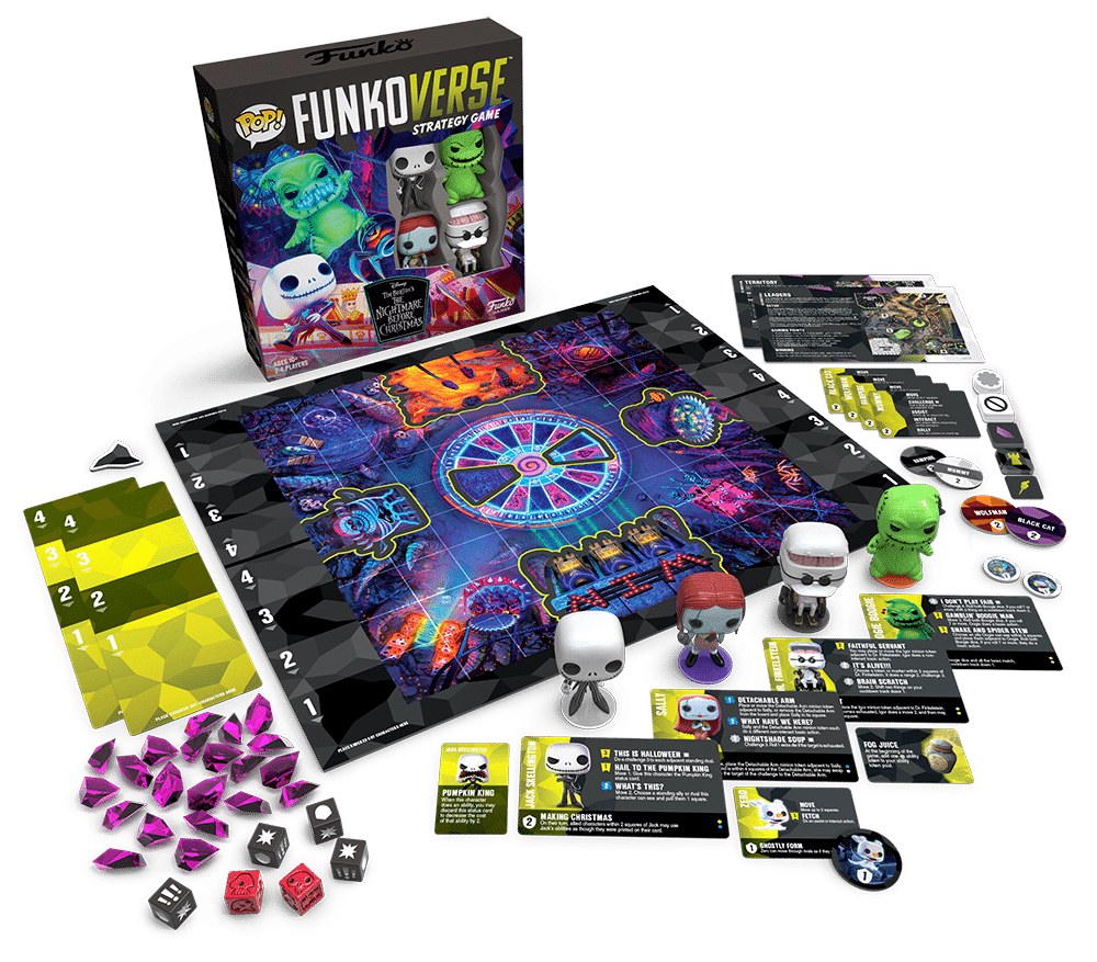 Funkoverse Strategy Game: Tim Burton's The Nightmare Before Christmas