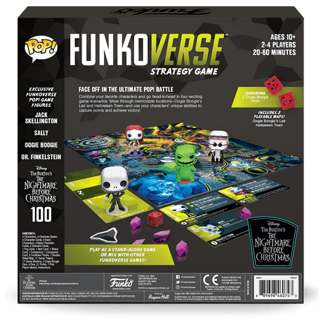 Funkoverse Strategy Game: Tim Burton's The Nightmare Before Christmas