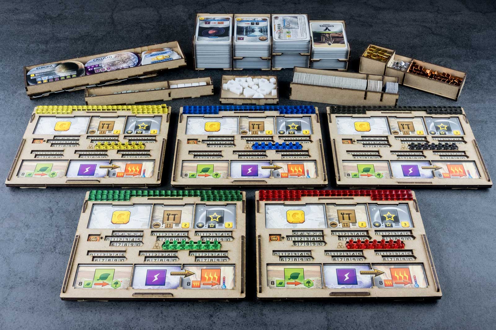 The Dicetroyers - Terraforming Mars: All In One Box plus Player Boards Set (Italy Import)