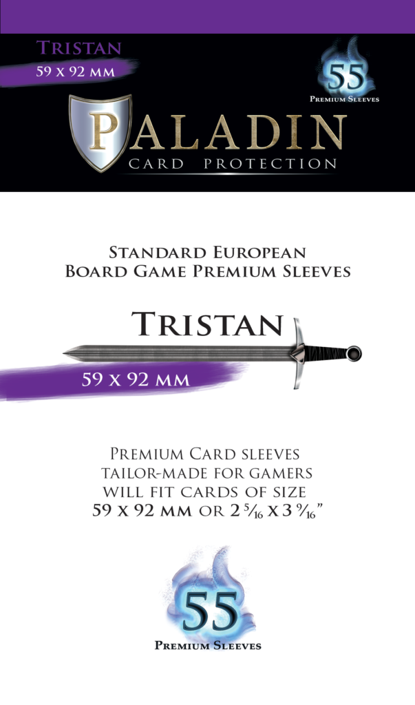 Paladin Card Protection - Tristan (59 mm × 92 mm, Standard European)