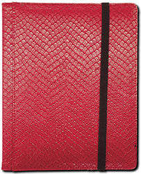 4-Pocket Dragonhide Sideloading Binder: Red