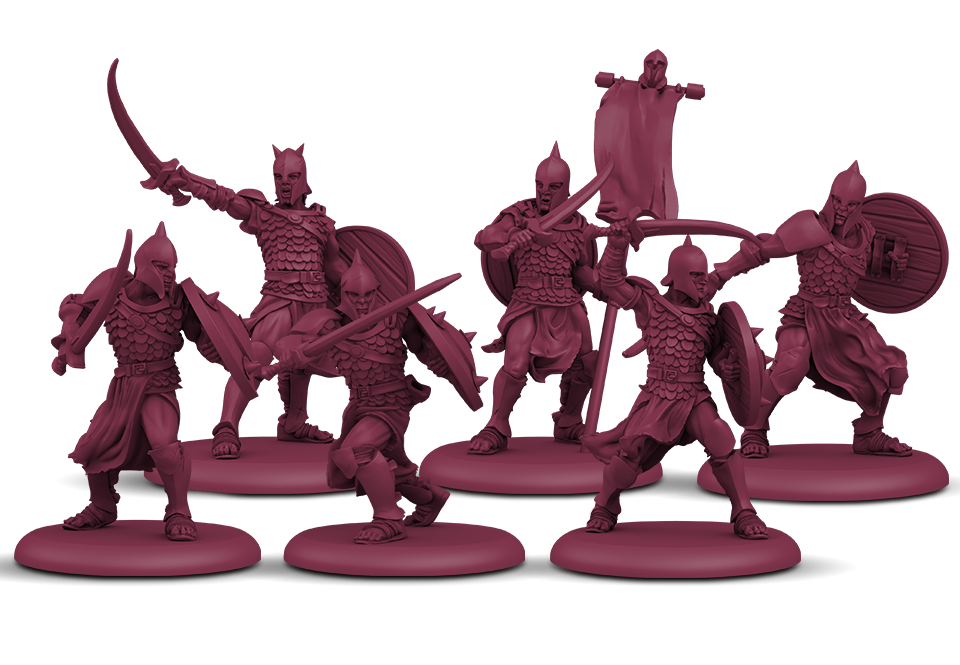 A Song of Ice & Fire: Tabletop Miniatures Game - Unsullied Swordmasters