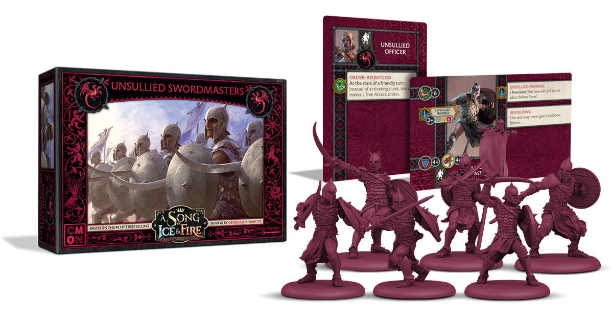 A Song of Ice & Fire: Tabletop Miniatures Game - Unsullied Swordmasters