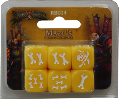 Rum & Bones: Mazu's Dreadful Curse Dice