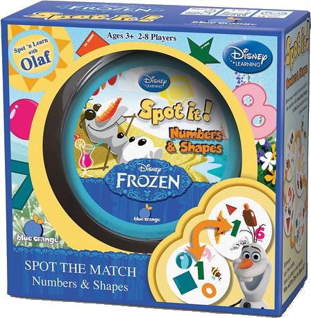 Spot it! Disney Frozen Olaf in Summer