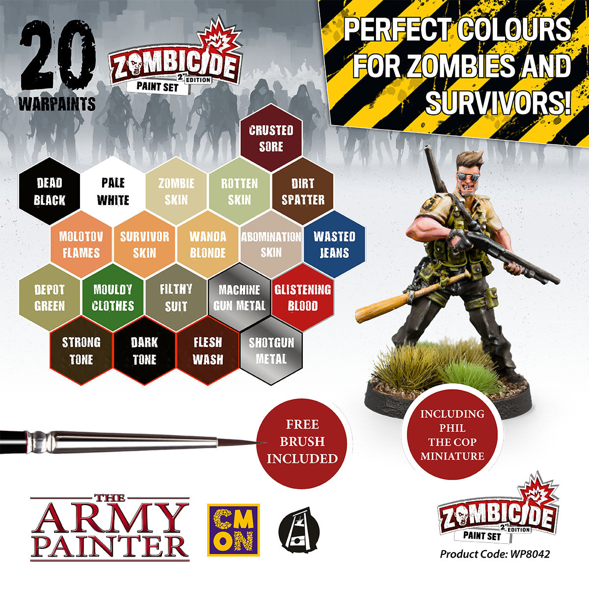 Zombicide (2nd Edition) - Paint Set