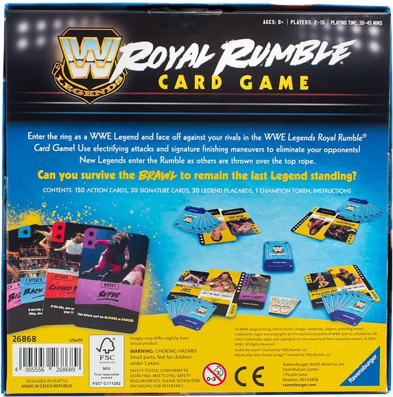 WWE Legends Royal Rumble Card Game