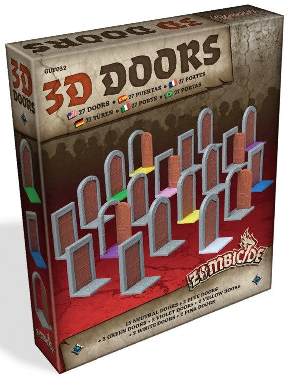 Zombicide: Black Plague - 3D Doors