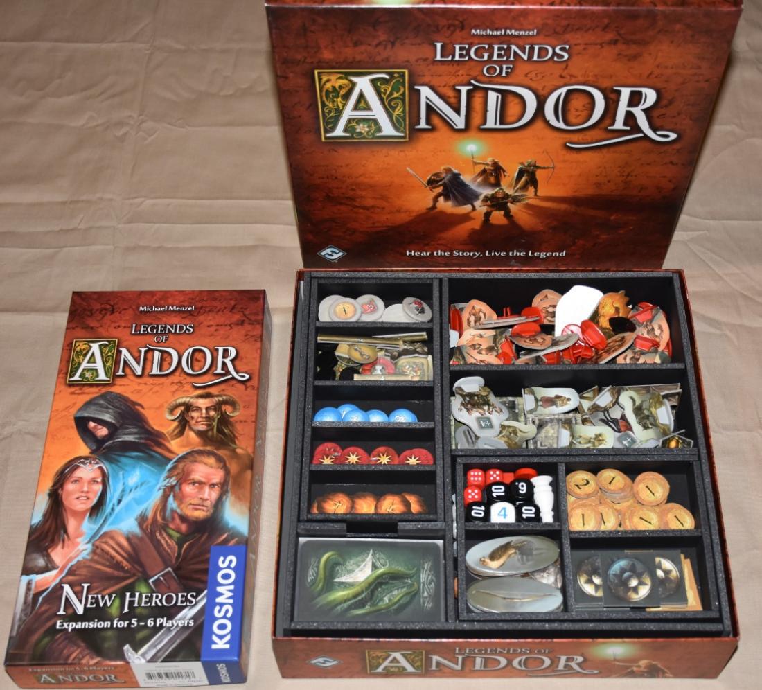 Insert Here - Legends of Andor Organizer