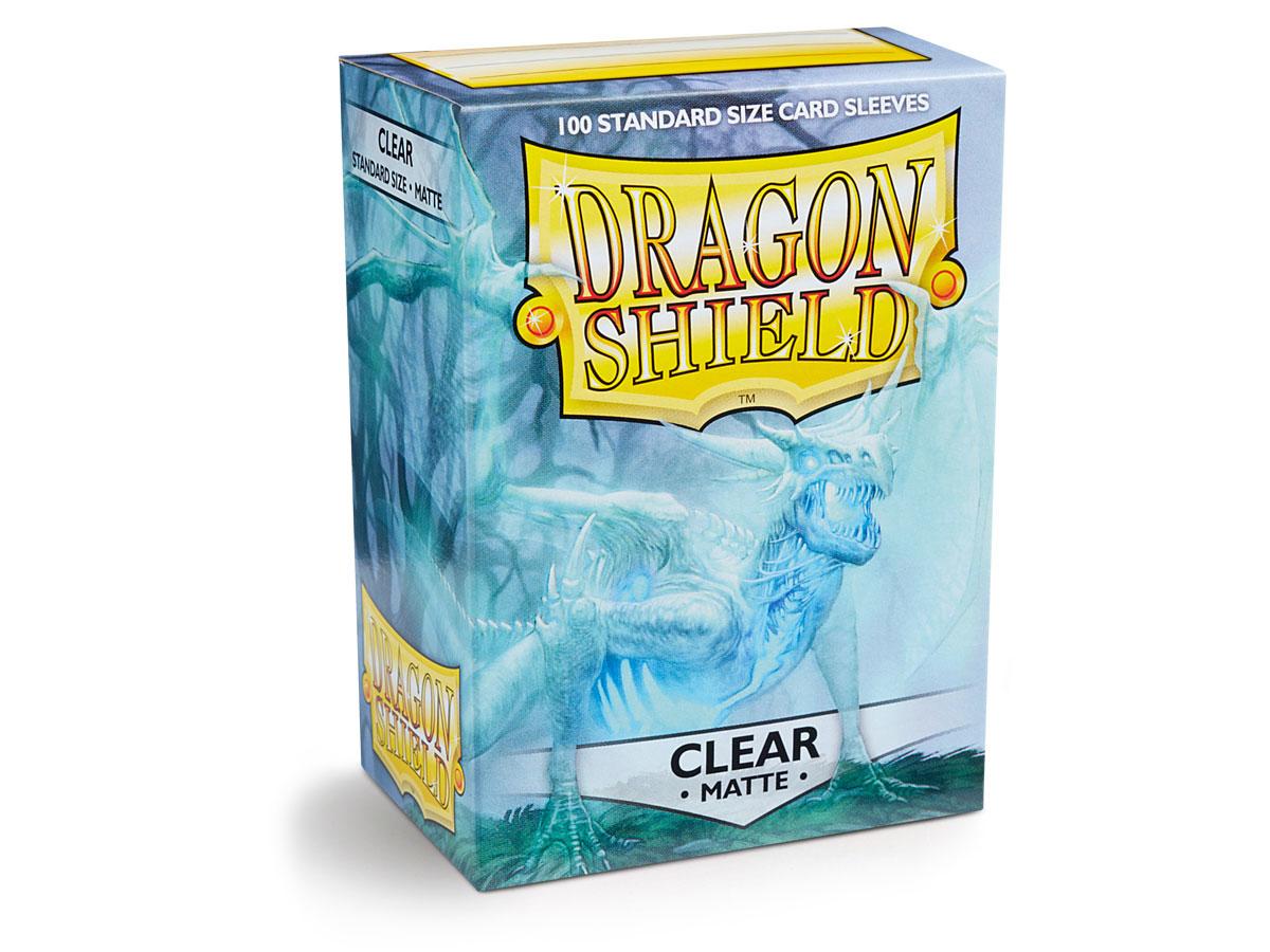 Dragon Shield - Matte Sleeves: Clear (100ct)