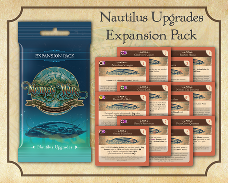 Nemo's War - Nautilus Upgrades Expansion Pack 1