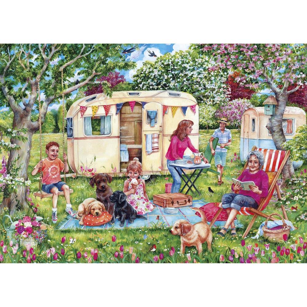 Puzzle - Gibsons - Caravan Escape (1000 Pieces)